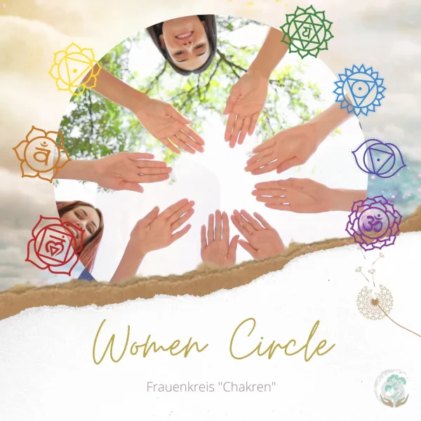 Symbolbild women circle chakren
